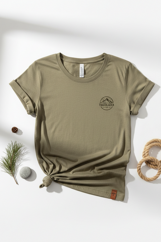 Women's Khaki Outdoor Tee